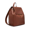 T-Line-Rucksack mit Klappe aus genarbtem Leder T-Line-Rucksack mit Klappe aus genarbtem Leder