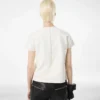 T-Shirt aus Nappa Lux und gewaschenem Duchesse T-Shirt aus Nappa Lux und gewaschenem Duchesse