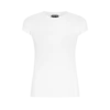 Tailliertes T-Shirt aus Baumwolljersey