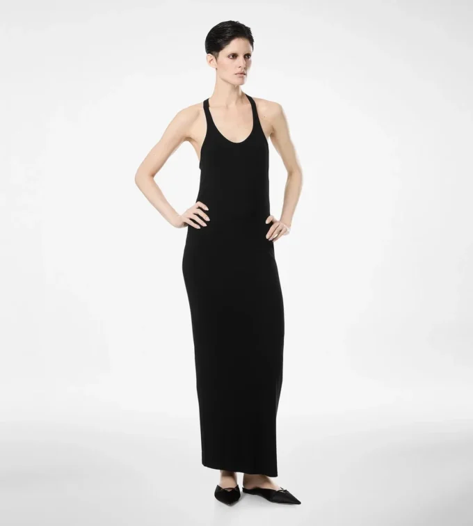Tank-Top-Kleid mit tonalem TF-Sticklogo Tank-Top-Kleid mit tonalem TF-Sticklogo