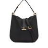 Tara Large Crossbody aus genarbtem Leder Tara Large Crossbody aus genarbtem Leder