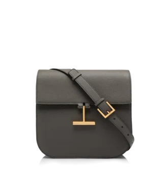 Tara Medium Crossbody aus genarbtem Leder