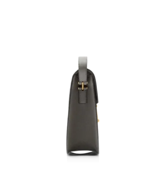 Tara Medium Crossbody aus genarbtem Leder