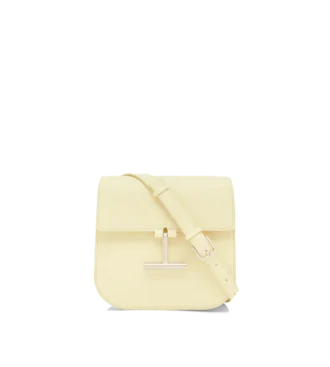 Tara Mini Crossbody aus genarbtem Leder