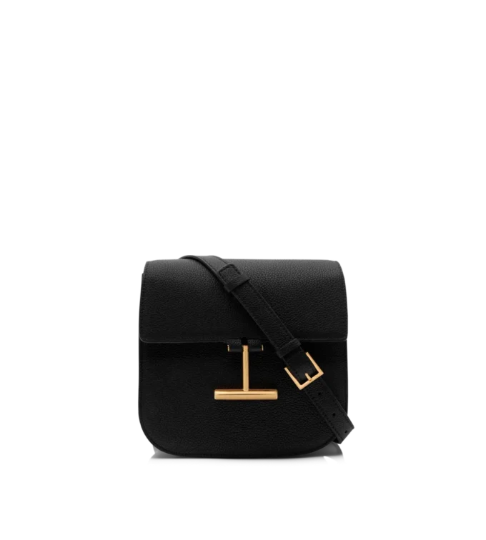 Tara Mini Crossbody aus genarbtem Leder Tara Mini Crossbody aus genarbtem Leder