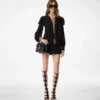 Tara Mini Crossbody aus Leder mit Palmellato-Effekt Tara Mini Crossbody aus Leder mit Palmellato-Effekt