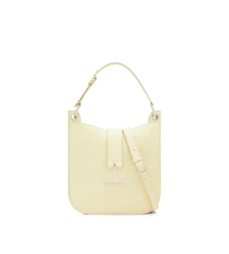 Tara Small Crossbody aus genarbtem Leder Tara Small Crossbody aus genarbtem Leder