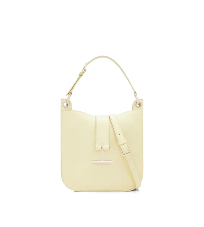 Tara Small Crossbody aus genarbtem Leder