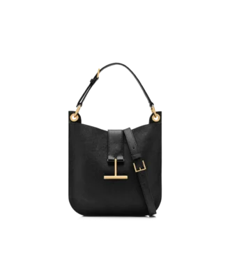 Tara Small Crossbody aus genarbtem Leder Tara Small Crossbody aus genarbtem Leder