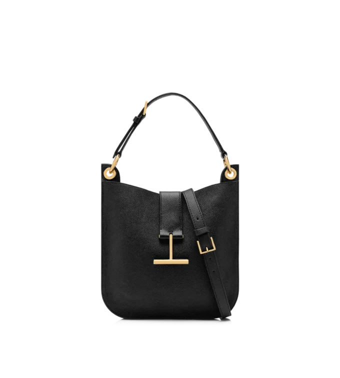 Tara Small Crossbody aus genarbtem Leder Tara Small Crossbody aus genarbtem Leder
