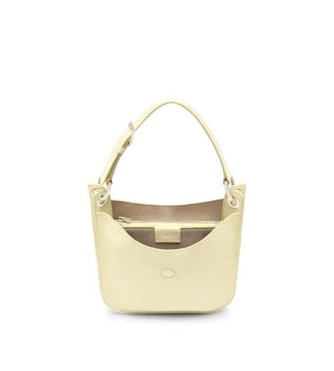 Tara Small Crossbody aus genarbtem Leder