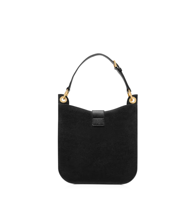 Tara Small Crossbody aus genarbtem Leder Tara Small Crossbody aus genarbtem Leder