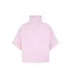 Ultrafeines T-Shirt aus Kaschmir-Mischung mit Trichterkragen Ultrafeines T-Shirt aus Kaschmir-Mischung mit Trichterkragen