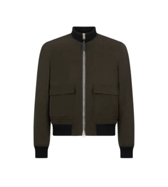 Ultraleichte Gabardine-Pilotenjacke