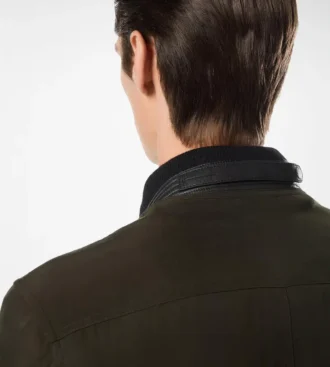 Ultraleichte Gabardine-Pilotenjacke