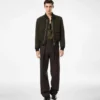 Ultraleichte Gabardine-Pilotenjacke
