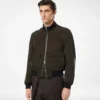 Ultraleichte Gabardine-Pilotenjacke