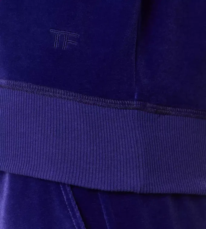 Velours-Hoodie Velours-Hoodie