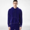 Velours-Hoodie Velours-Hoodie