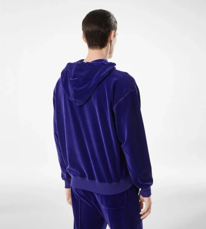 Velours-Hoodie Velours-Hoodie