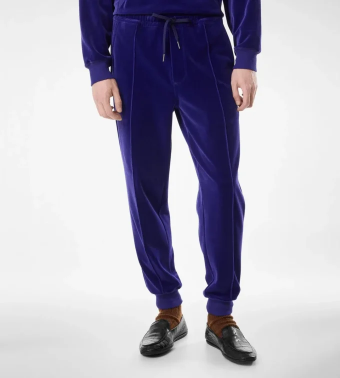 Velours-Jogginghose Velours-Jogginghose