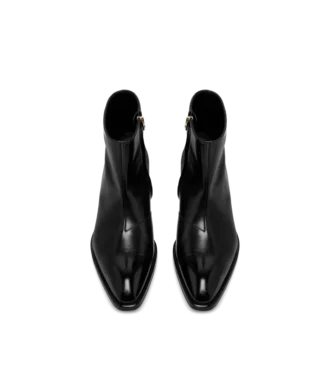 Vincent-Stiefel aus poliertem Leder