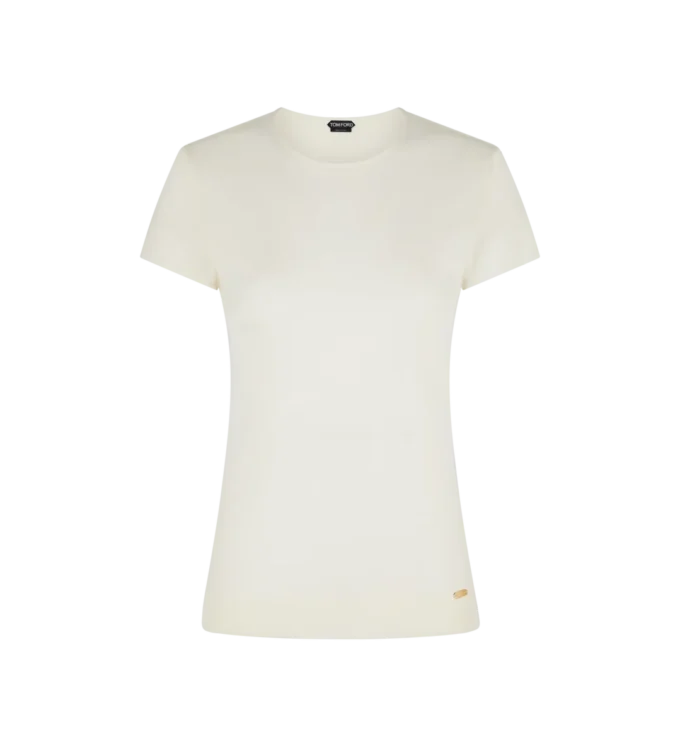 Viskose-Strick-T-Shirt