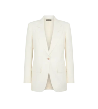 Wallis Einreihige Jacke mit Spitzkragen