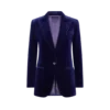 Wallis Einreihige Jacke mit Spitzkragen Wallis Einreihige Jacke mit Spitzkragen