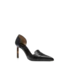 Weiche Eva D’Orsay Pumps aus genarbtem Leder Weiche Eva D’Orsay Pumps aus genarbtem Leder