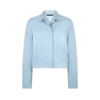 Weiche Overshirt-Jacke aus Lammwildleder Weiche Overshirt-Jacke aus Lammwildleder