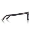 Weiche quadratische Horn-Sonnenbrille
