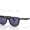 Weiche quadratische Horn-Sonnenbrille