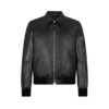 Weicher Blouson aus Nappa-Plonge mit Kragen
