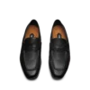 Weicher, geschmeidiger Leder-Loafer mit gedrehtem Band von Gigi Weicher, geschmeidiger Leder-Loafer mit gedrehtem Band von Gigi