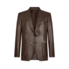 Weicher Nappa-Plongé-Blazer