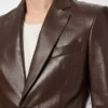 Weicher Nappa-Plongé-Blazer