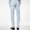 Western Cord Straight Fit Denim