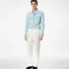 Westernhemd aus Denim-Chambray
