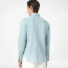 Westernhemd aus Denim-Chambray