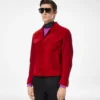 Westernjacke aus Kaschmir-Wildleder Westernjacke aus Kaschmir-Wildleder