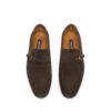 Wildleder-Loafer Gigi mit gedrehter Bandschnalle Wildleder-Loafer Gigi mit gedrehter Bandschnalle