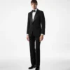 Windsor-Smoking aus Wolle und Mohair