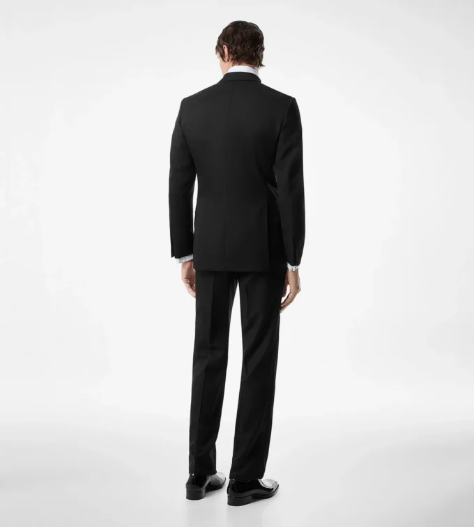 Windsor-Smoking aus Wolle und Mohair