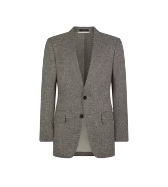 Wolle Seide Leinen Shelton Jacke