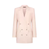 Zweireihige Jacke mit Spitzkragen Zweireihige Jacke mit Spitzkragen